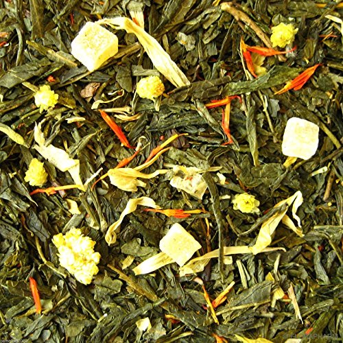 Grüner Tee "Tropenblüten" Green Tea 100g Grüntee China aromatisiert Birne Ananas Pamai Pai® von Pamai Pai