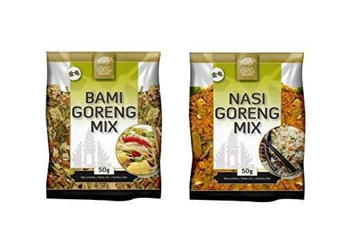 Pamai Pai® Probierset: 2 x 50g Nasi Goreng und Bami Goreng Mix Gewürzmischung Gewürz Kochen von Pamai Pai