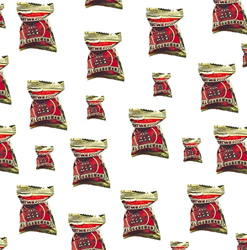 25 Glückskekse Fortune Cookies in Goldfolie einzeln Glückskeks China Rot Pamai Pai® von Pamai Pai