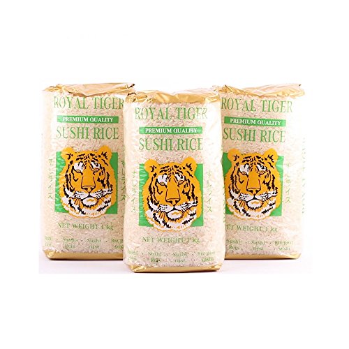 3 x 1kg Royal Tiger Sushireis Reis aus Portugal Pamai Pai® Risottoreis Rundkorn Sushi Risotto von Pamai Pai