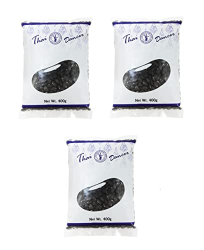 Bohnen schwarz getrocknet Pamai Pai® Dreierpack: 3 x 400g Schwarze Bohnen Beans Thai Dancer von Pamai Pai