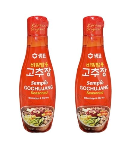 Gochujang Seasoned Pamai Pai® Doppelpack: 2 x 320g Chili Sauce Bibimbap & Stir Fry Sempio von Pamai Pai
