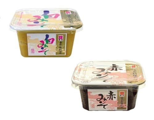 Misopaste Pamai Pai® SET 2 x 300g HELL und DUNKEL Shinjo Miso Paste Sojabohnenpaste Shiro von Pamai Pai