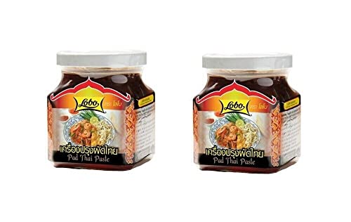 Pad Thai Paste im Glas Pamai Pai® Doppelpack: 2 x 280g für gebratene Nudeln Lobo Bratnudeln von Pamai Pai