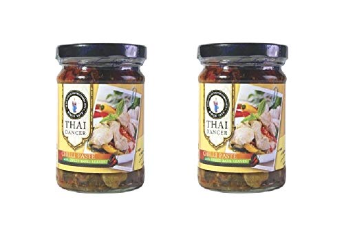 Pamai Pai® Chillipaste mit Thai Basilkum Doppelpack: 2 x 200g Chilli Paste Holy Sweet Basil von Pamai Pai