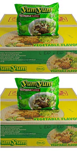 Pamai Pai® Doppelpack: 2 Kartons YumYum Gemüse Instant Nudelsuppen 60 x 60g Yum Yum Vegetable von Pamai Pai