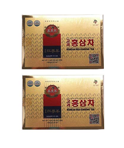 Pamai Pai® Doppelpack: 2 x 150g Roter Ginseng Tea Getränk aus Korea mit rotem Ginseng Granulat Instant Ginsengtee von Pamai Pai