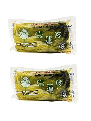 Pamai Pai® Doppelpack: 2 x 350g Eingelegter saurer Senfkohl gesalzener Senfgemüse von Pamai Pai