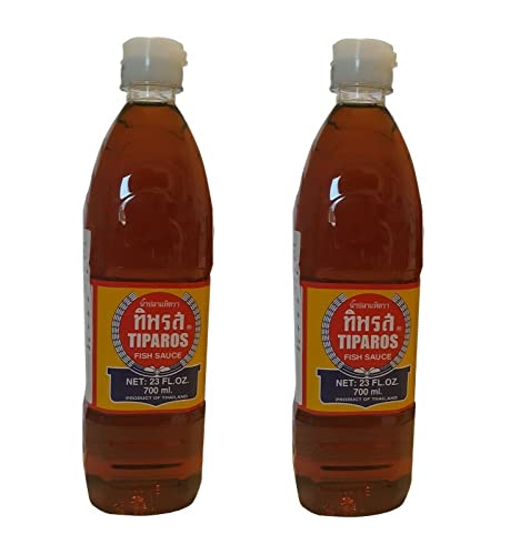 Pamai Pai® Doppelpack: 2 x 700ml Fischsauce Tiparos Sauce Fischsoße Thai Fisch Sauce von Pamai Pai