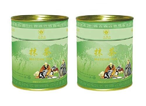 Pamai Pai® Doppelpack: 2 x 80g Matcha Tee Grünteepulver Matchapulver Grüntee Pulver von Pamai Pai