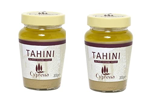 Pamai Pai® Doppelpack: Doppelpack: 2 x 300g Tahini Paste Sesampaste Cypressa für Hummus Tahin Sesammus von Pamai Pai