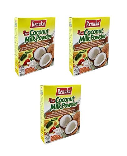 Pamai Pai® Dreierpack: 3 x 300g Kokosnuss Milch Pulver für Instant Kokosmilch von Pamai Pai