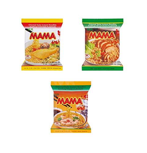 Pamai Pai® Mama Mischpaket: Ente - Huhn - Schwein 30 x Tütensuppe 1700g Suppe Nudelsuppe von Pamai Pai