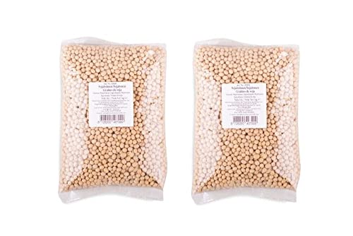 Sojabohnen getrocknet Pamai Pai® Doppelpack: 2 x 1kg Soja Bohnen Soy Bean von Pamai Pai