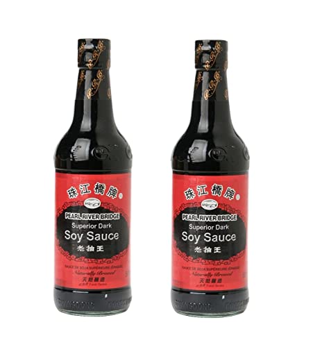 Sojasauce Pamai Pai® Doppelpack: 2 x 500ml Sojasauce DUNKEL Soja Soße Sojasoße Set von Pamai Pai