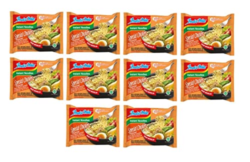 Special Chicken Nudelsuppe Pamai Pai® Zehnerpack: 10 x 75g Instant Spezial Huhn Indomie Suppe von Pamai Pai