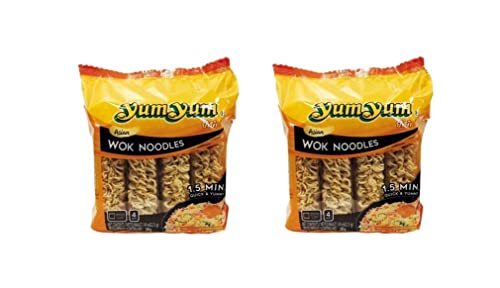 Wok Nudeln Pamai Pai® Doppelpack: 2 x 250g Instant Nudeln für Suppe Bratnudeln Yum Yum Woknudeln von Pamai Pai