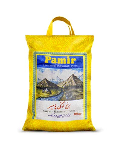 Pamir Lawangi Basmati Reis 10 Kg aus Pakistan von Pamir Food GmbH