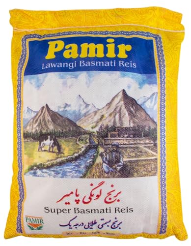 Pamir Lawangi Basmati Reis 10 Kg aus Pakistan von Pamir