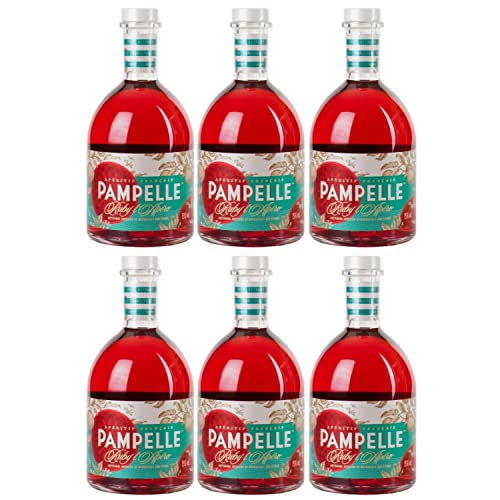 Pampelle Ruby l'Apero Aperitif Bitterlikör Frankreich I Visando Paket (6 x 0,7l) von Pampelle