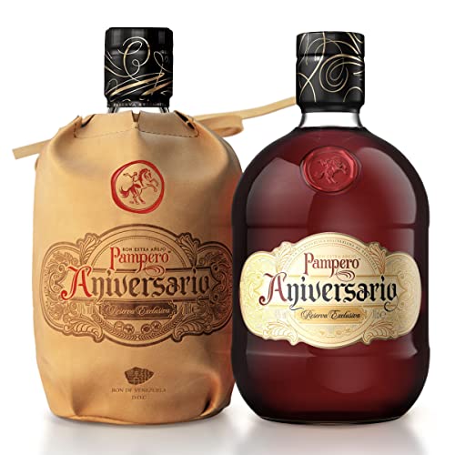 Pampero Aniversario | Preisgekrönter, aromatischer Premium-Rum Blend | blended in den Weiten Venezuelas | 40% vol | 700ml Einzelflasche | von Pampero