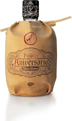 Pampero Aniversario | Preisgekrönter, aromatischer Premium-Rum Blend | blended in den Weiten Venezuelas | 40% vol | 700ml Einzelflasche | von Pampero