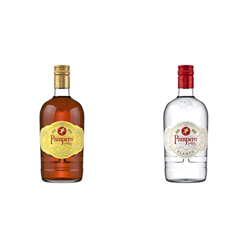 Pampero Añejo Especial | Premium- Rum | Aromatischer Bestseller | handgefertigt aus Venezuela | 40% vol | 700ml Einzelflasche | 1er Pack & Blanco | Premium- Rum | Aromatischer Bestseller von Pampero