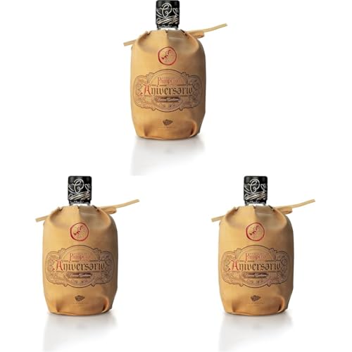 Pampero Aniversario | aromatischer Premium-Rum Blend | blended in den Weiten Venezuelas | 40% vol | 700ml Einzelflasche | (Packung mit 3) von Pampero