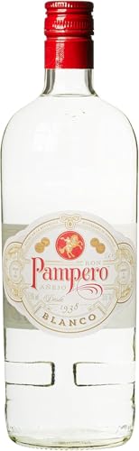 Pampero Blanco, Premium- Rum, Aromatisch, handgefertigt aus Venezuela, 37,5% vol, 1000ml Einzelflasche Pampero Blanco, Premium- Rum, Aromatisch, handgefertigt aus Venezuela, 37,5% vol, 1000ml Einzelflasche von Pampero