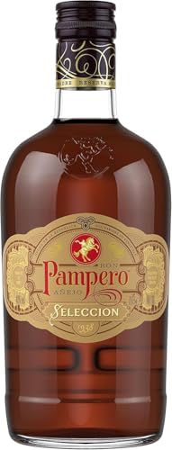 Pampero Selección 1938, Premium- Rum, Aromatischer Klassiker, handverlesen aus Venezuela, 40% vol, 700ml Einzelflasche von Pampero