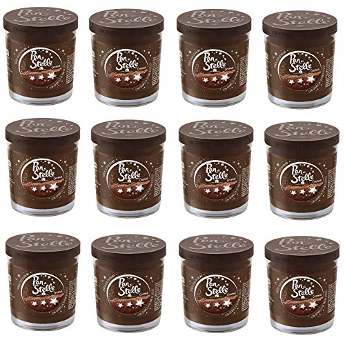 12x Pan di Stelle Crema Spalmabile Streichcreme mit Haselnüssen, Kakao und Pan di Stelle Kekse Körnern 190g 12x Pan di Stelle Crema Spalmabile Streichcreme mit Haselnüssen, Kakao und Pan di Stelle Kekse Körnern 190g von Pan di Stelle