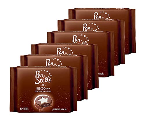 6 Packungen Biscocreme-Sterne 168 g x 6 6 Packungen Biscocreme-Sterne 168 g x 6 von Pan di Stelle
