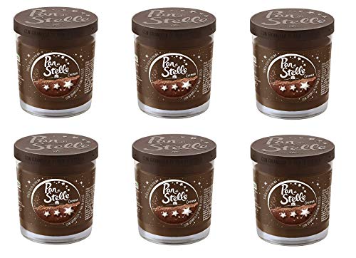 6x Pan di Stelle Crema Spalmabile Streichcreme mit Haselnüssen, Kakao und Pan di Stelle Kekse Körnern 190g 6x Pan di Stelle Crema Spalmabile Streichcreme mit Haselnüssen, Kakao und Pan di Stelle Kekse Körnern 190g von Pan di Stelle