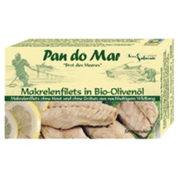Makrelenfilets in Olivenöl von Pan do Mar