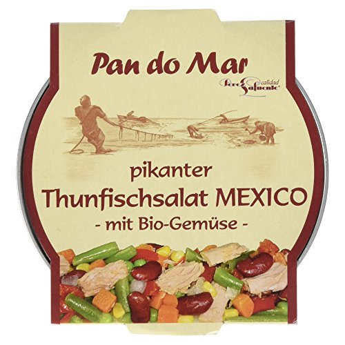 Pan do Mar Pikanter Thunfischsalat Mexico, 250 g von Pan do Mar