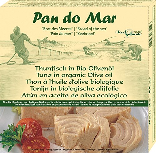 Pan do Mar Thunfisch Bio Olivenöl, 2er Pack (2 x 525 g) von Pan do Mar