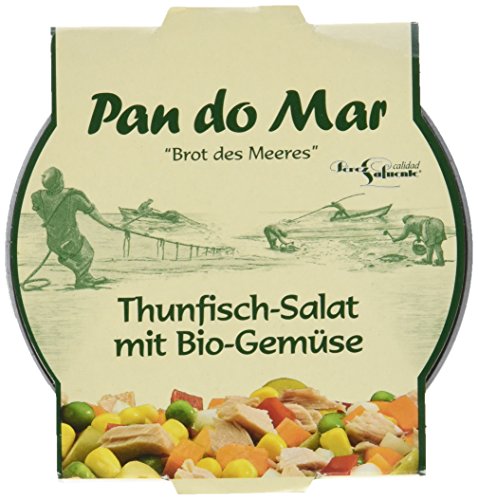 Pan do Mar Thunfisch-Salat mit Bio-Gemüse, 250 g von Pan do Mar