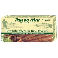 Sardellenfilets in Olivenöl von Pan do Mar