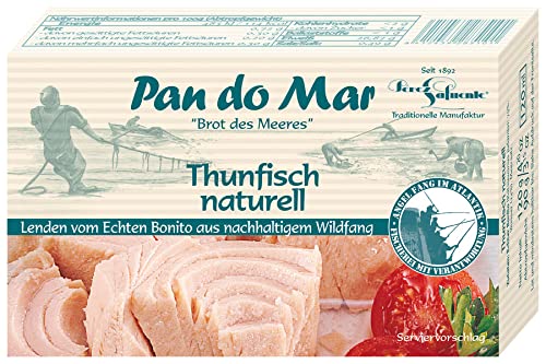 Thunfisch natur, im eigenen Saft und Aufguß 2 x 120 gr Thunfisch natur, im eigenen Saft und Aufguß 2 x 120 gr von Pan do Mar