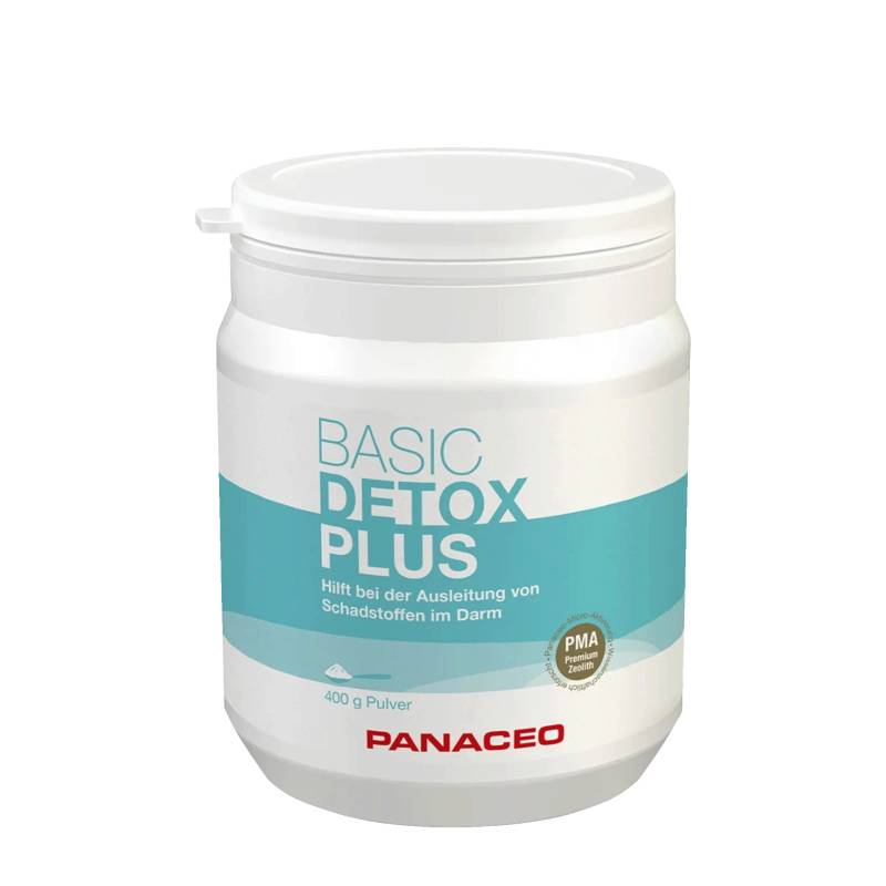 Basic-Detox Plus 400 g Pulver - 90 % Zeolith-Klinoptilolith und 10 % Dolomit - Panaceo von Panaceo