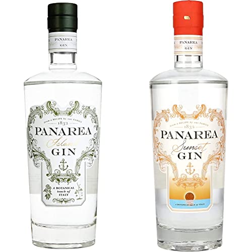 Panarea Island Gin 44% vol. (1 x 0.7 l) & Sunset Gin 44% vol. (1 x 0.7 l) von Panarea