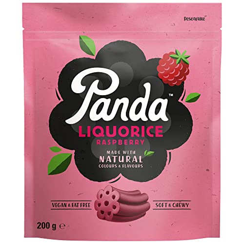 PANDA NATURAL RASPBERRY LICORICE 200 G von Panda