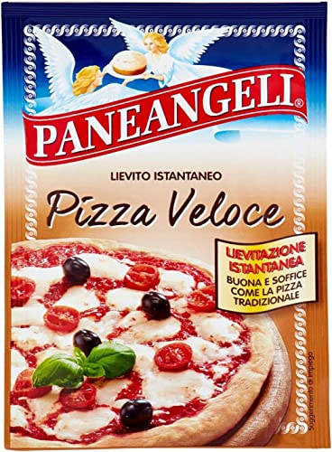 12x Paneangeli Lievito Istantaneo Pizza Veloce istant hefe Mischung 26g mit dehydrierter Bierhefe von Paneangeli