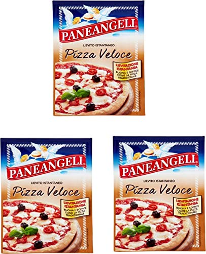 3x Paneangeli Lievito istantaneo Pizza veloce istant hefe Mischung kuchen 26g von Paneangeli