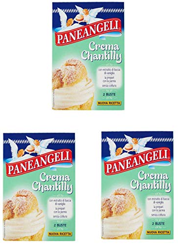 3x Paneangeli crema chantilly creme Chantilly-Creme Mischung kuchen 2x 40 von Paneangeli