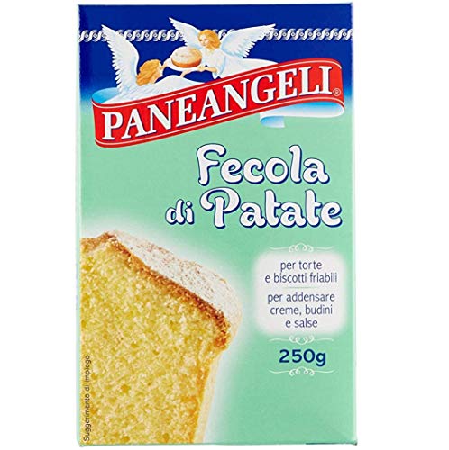 6x Paneangeli Fecola di Patate Kartoffelstärke für zarte Süßigkeiten Verdickungsmittel für Cremes und Saucen 250g 6x Paneangeli Fecola di Patate Kartoffelstärke für zarte Süßigkeiten Verdickungsmittel für Cremes und Saucen 250g von Paneangeli