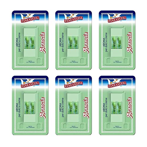 6x Paneangeli aroma Arancia Orange aroma für Kuchen & Cremes 2x 2ml 6x Paneangeli aroma Arancia Orange aroma für Kuchen & Cremes 2x 2ml von Paneangeli