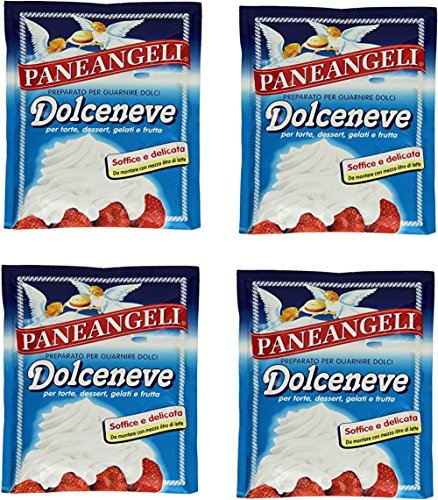 Paneangeli Dolceneve Istant Schlagsahne, 150 g, 4 Stück Paneangeli Dolceneve Istant Schlagsahne, 150 g, 4 Stück von Paneangeli