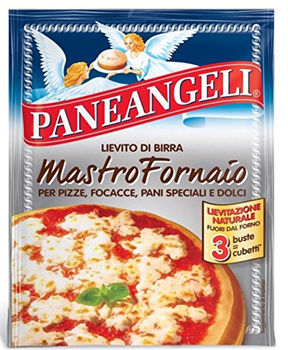 Paneangeli Mastro Fornaio Hefe für Pizza 3 Beutel von Paneangeli