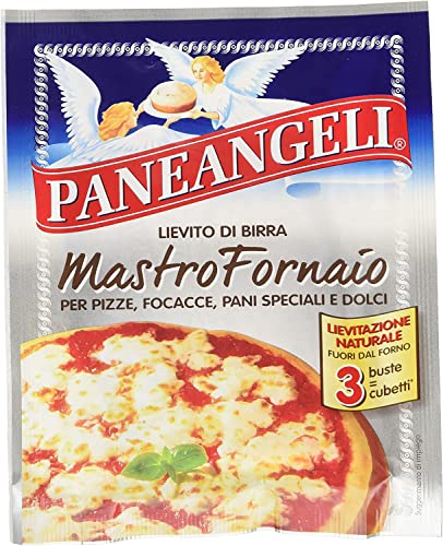 Paneangeli Mastro Fornaio Pizzahefe, 3 Umschläge / 9 Packungen von Paneangeli